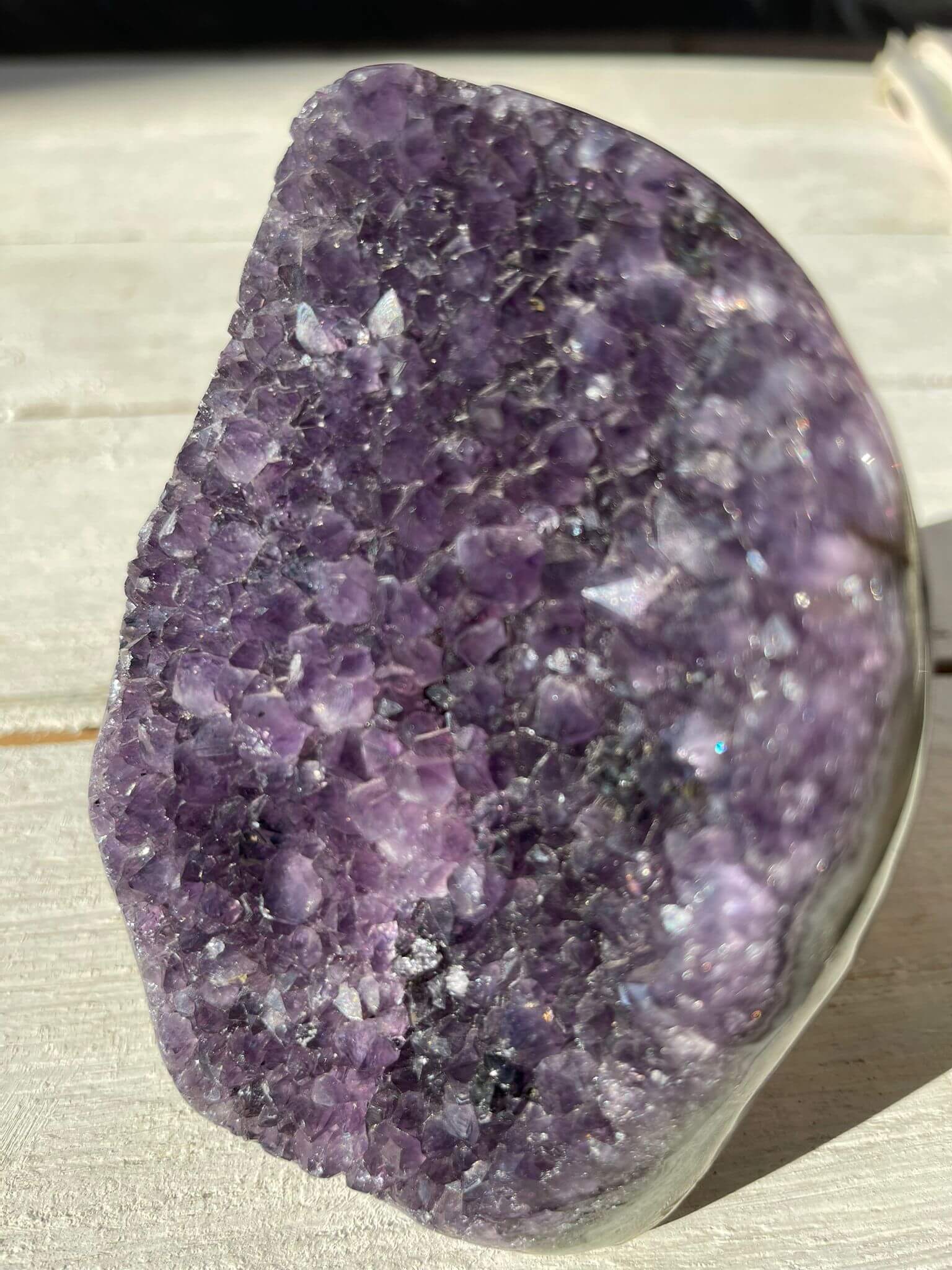 Uruguay Amethyst-Cluster: Natürliche Schönheit für Ihr Zuhause