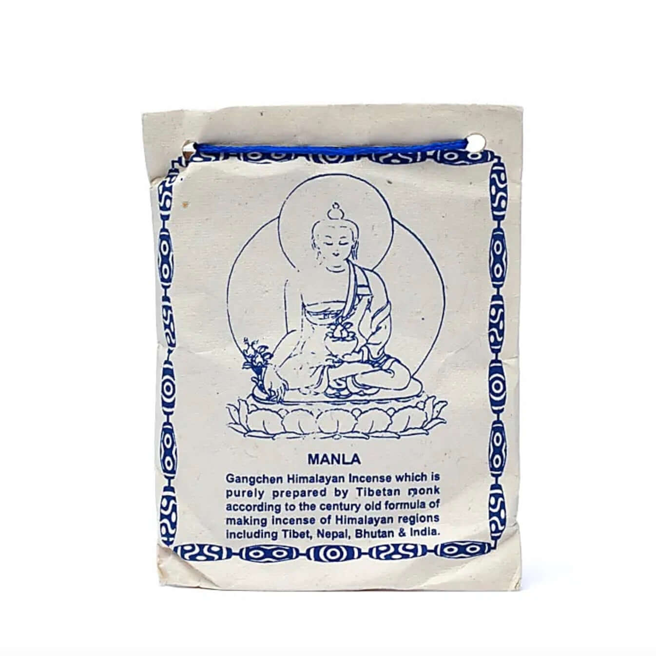 Tibetisches Räucherpulver Medizinbuddha - Authentischer Gangchen-Weihrauch aus dem Himalaya