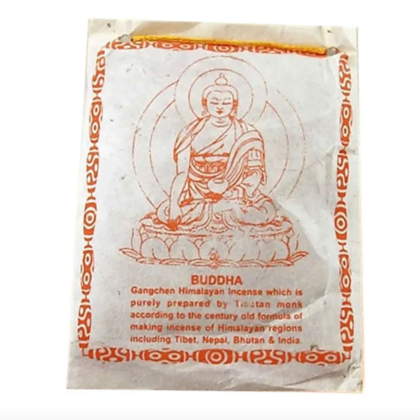 Encens tibétain en poudre Bouddha - pureté et tradition de l'Himalaya
