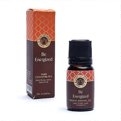 Be Energized Song of India essential oil blend: An energy boost for your day - clarity, focus and freshness in every drop!