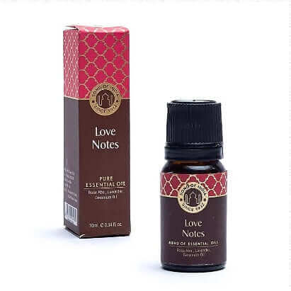 Essential Oil Blend Love Notes Song of India: A Heart Full of Joy - Exquisite floral scents that spread warmth and bliss!