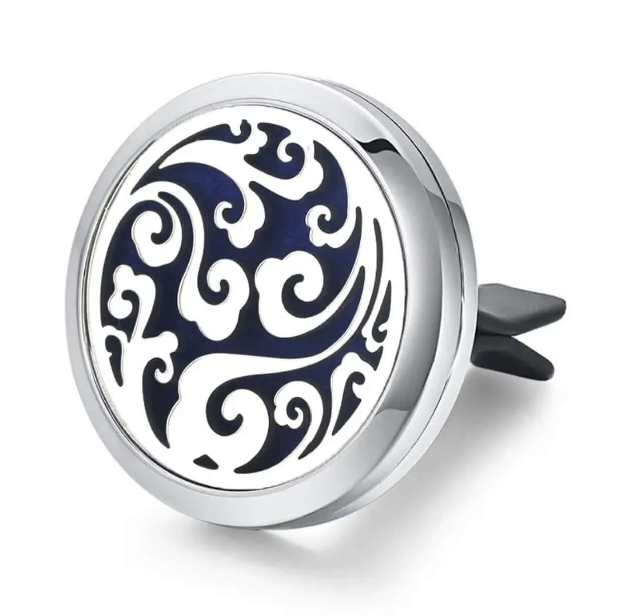 Modern aromatherapy scent medallion for the car in different designs