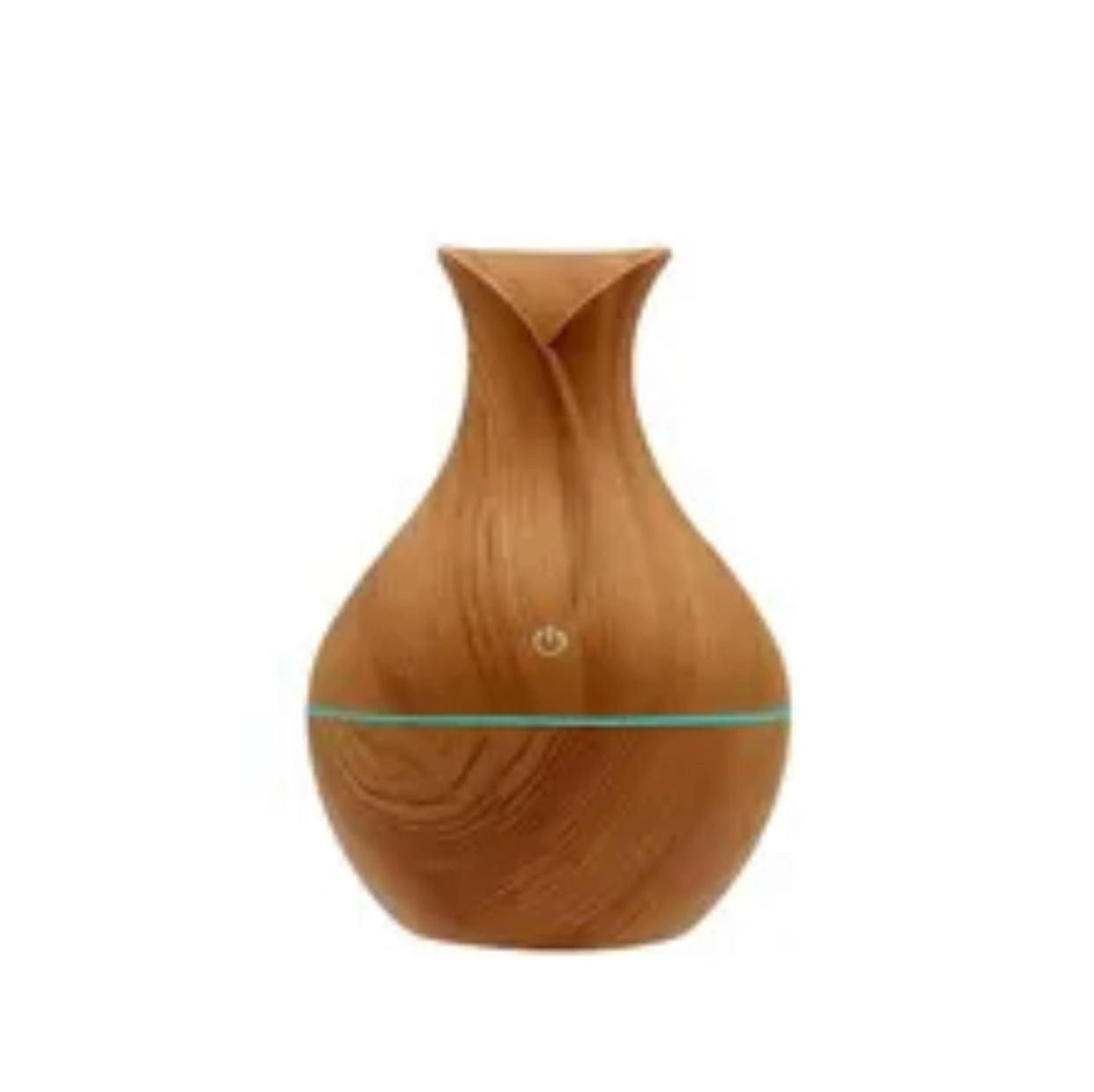 Vase en grain de bois - diffuseur - humidificateur : le naturel rencontre la technologie moderne