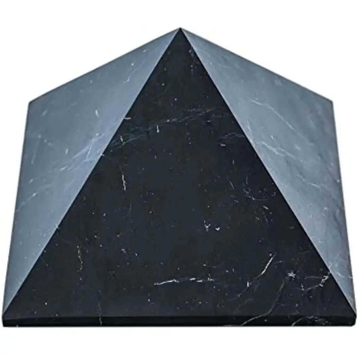 Véritable Pyramide de Shungite - Source d'Énergie et de Protection